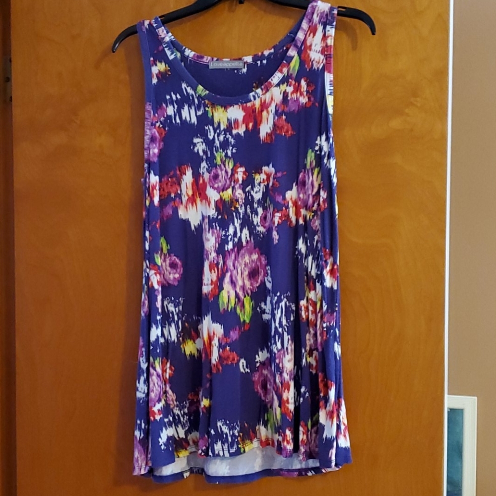 Flowers tank from stitch fix